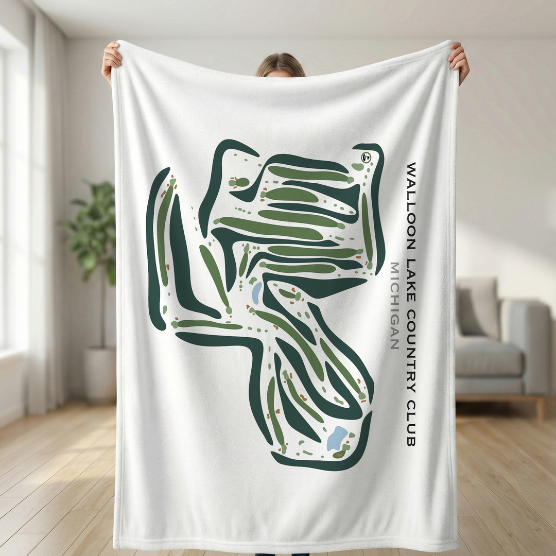 Walloon Lake Country Club, Michigan - Printed Golf Courses