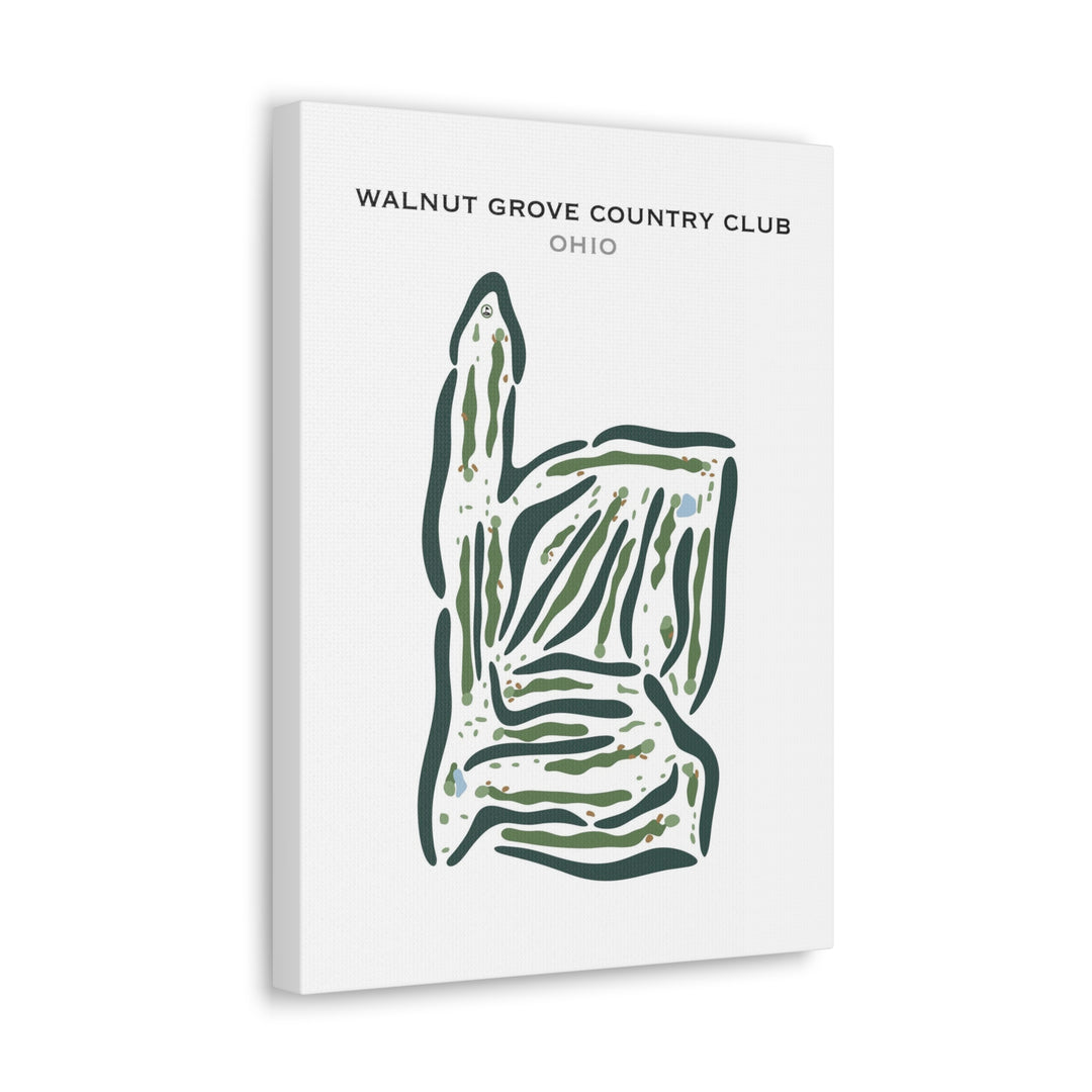 Walnut Grove Country Club, Ohio - Printed Golf Courses