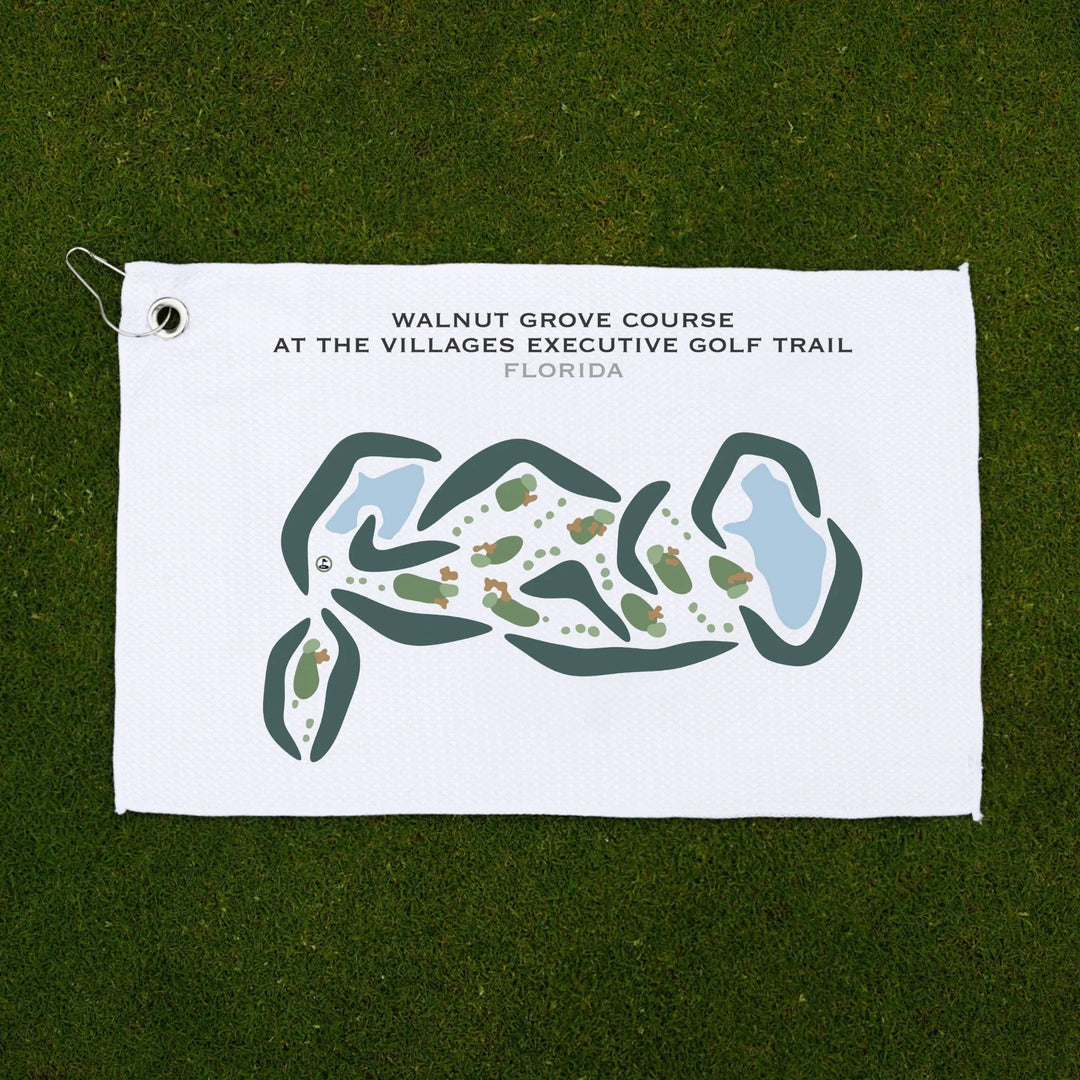 Walnut Grove Course at The Villages Executive Golf Trail, Florida - Printed Golf Courses