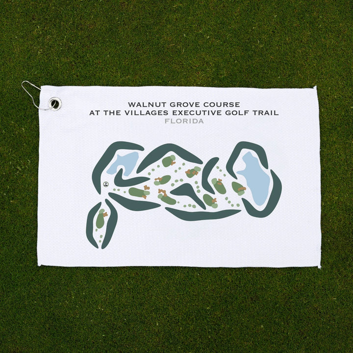 Walnut Grove Course at The Villages Executive Golf Trail, Florida - Printed Golf Courses