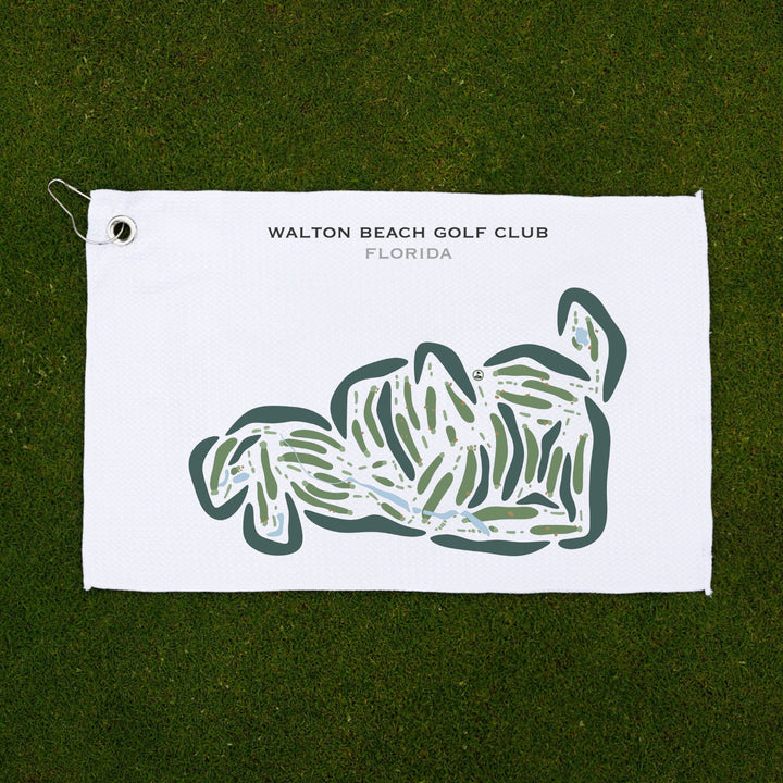 Walton Beach Golf Club, Florida - Printed Golf Courses
