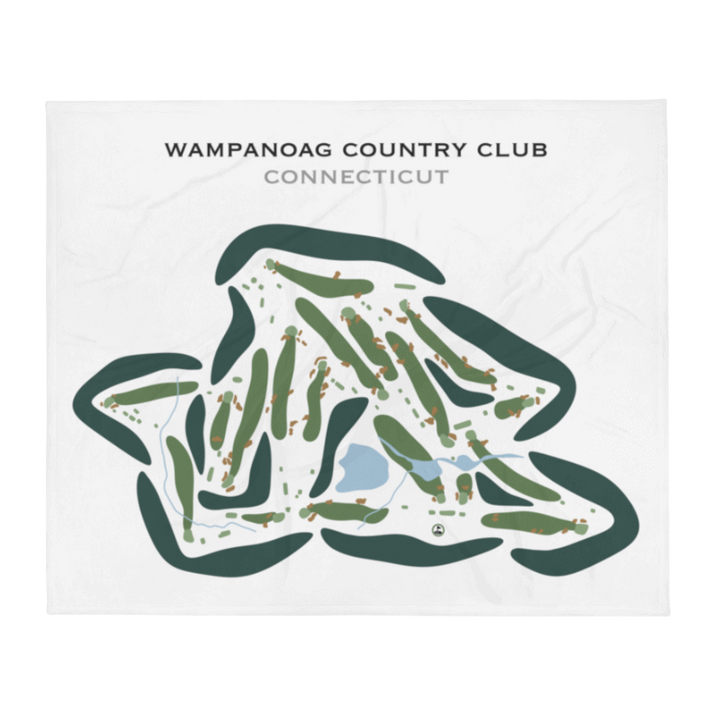 Wampanoag Country Club, Connecticut - Printed Golf Courses