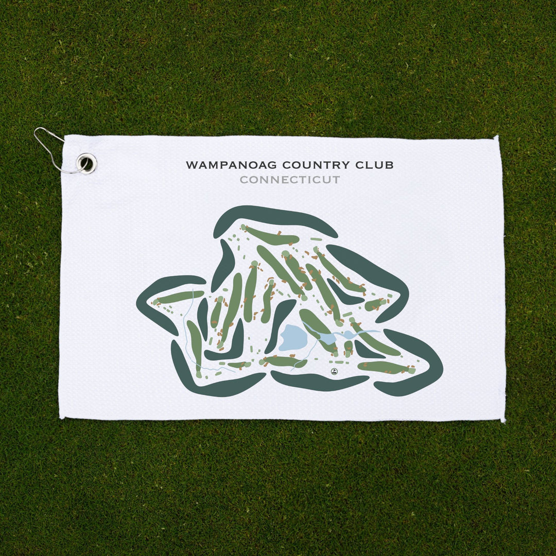 Wampanoag Country Club, Connecticut - Printed Golf Courses