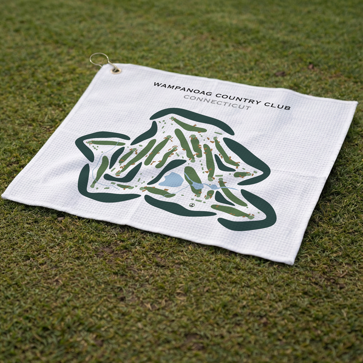 Wampanoag Country Club, Connecticut - Printed Golf Courses
