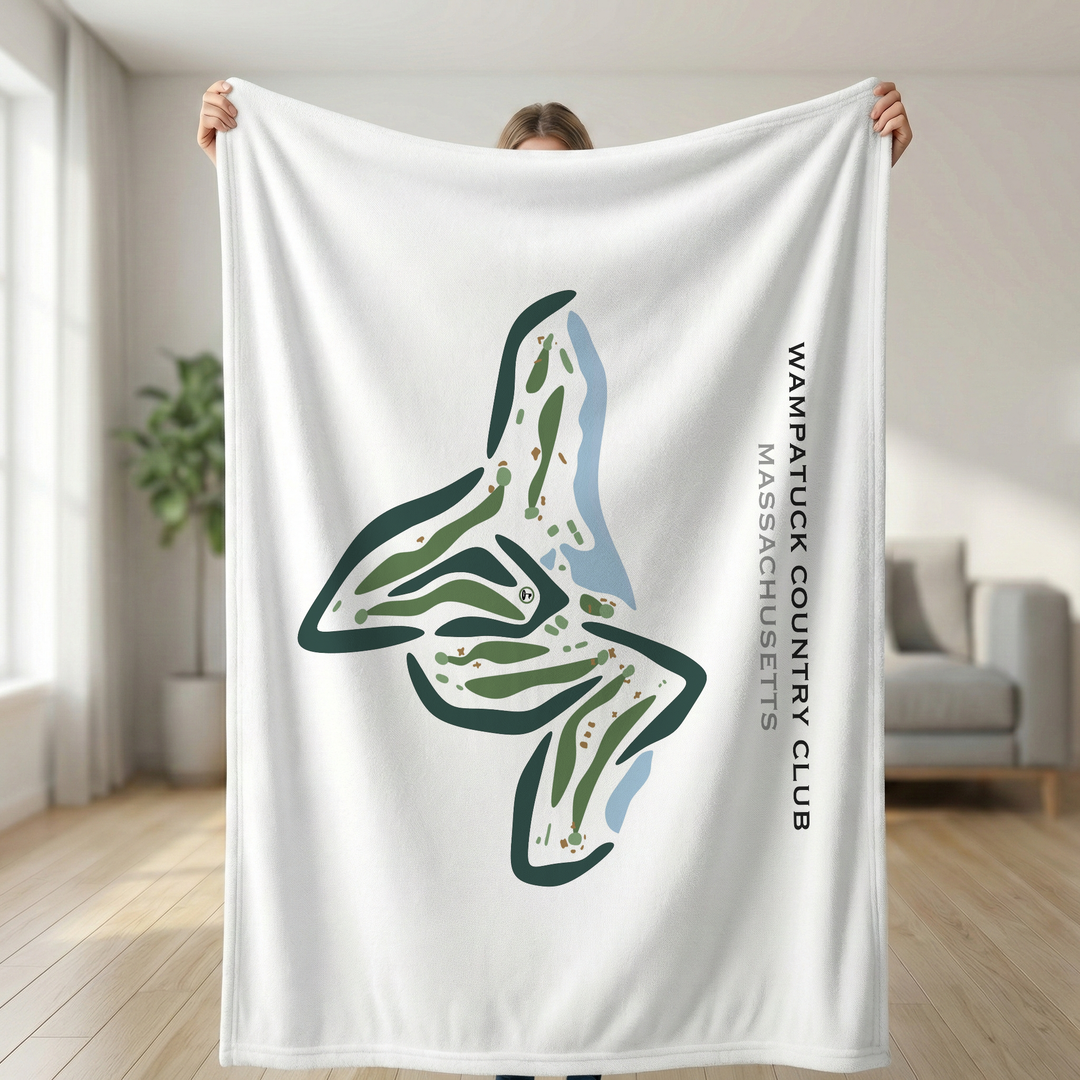 Wampatuck Country Club, Massachusetts - Printed Golf Courses
