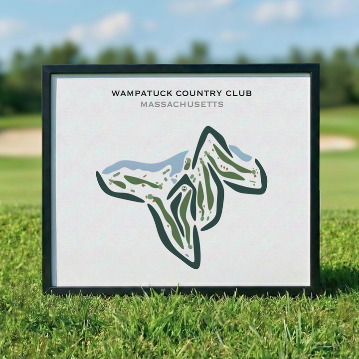 Wampatuck Country Club, Massachusetts - Printed Golf Courses
