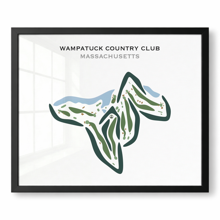 Wampatuck Country Club, Massachusetts - Printed Golf Courses
