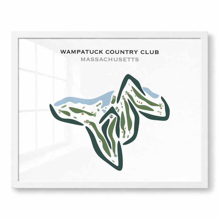 Wampatuck Country Club, Massachusetts - Printed Golf Courses