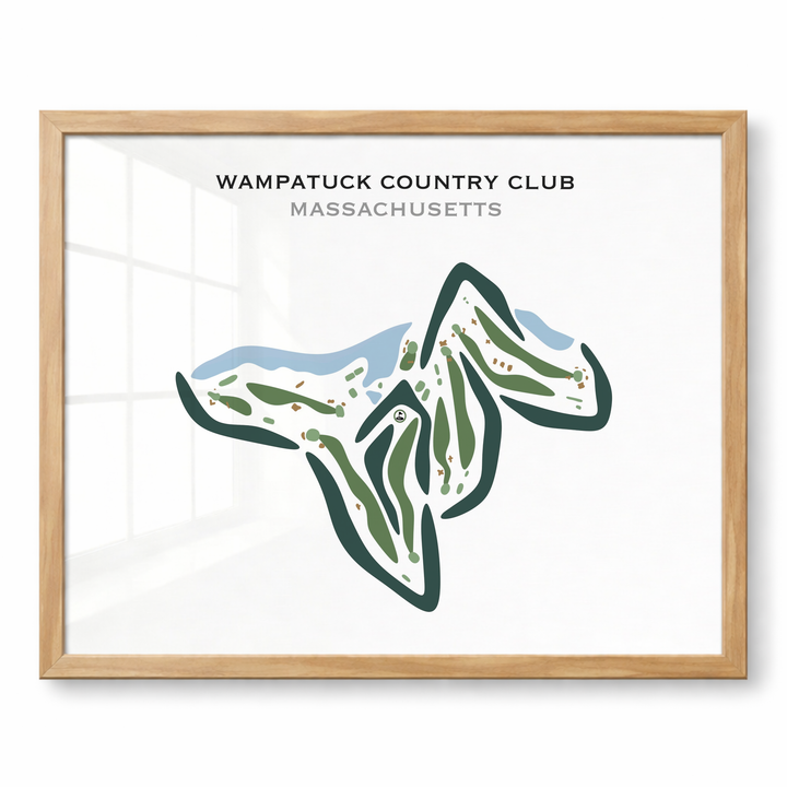 Wampatuck Country Club, Massachusetts - Printed Golf Courses
