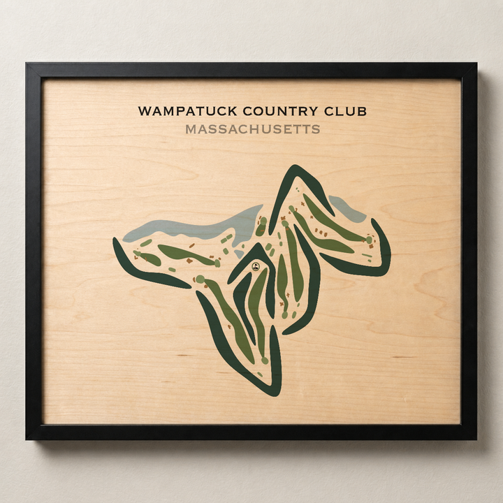 Wampatuck Country Club, Massachusetts - Printed Golf Courses