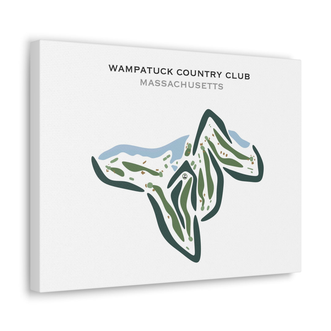 Wampatuck Country Club, Massachusetts - Printed Golf Courses