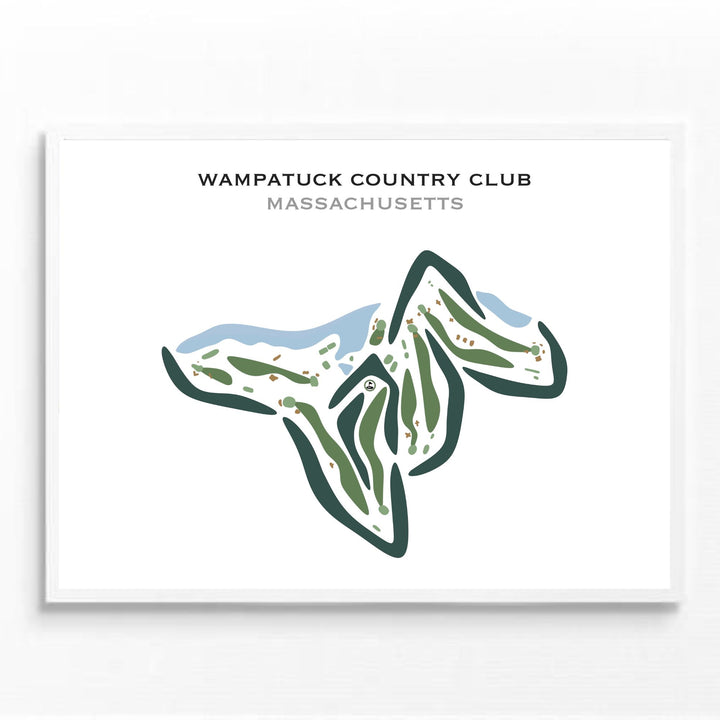 Wampatuck Country Club, Massachusetts - Printed Golf Courses