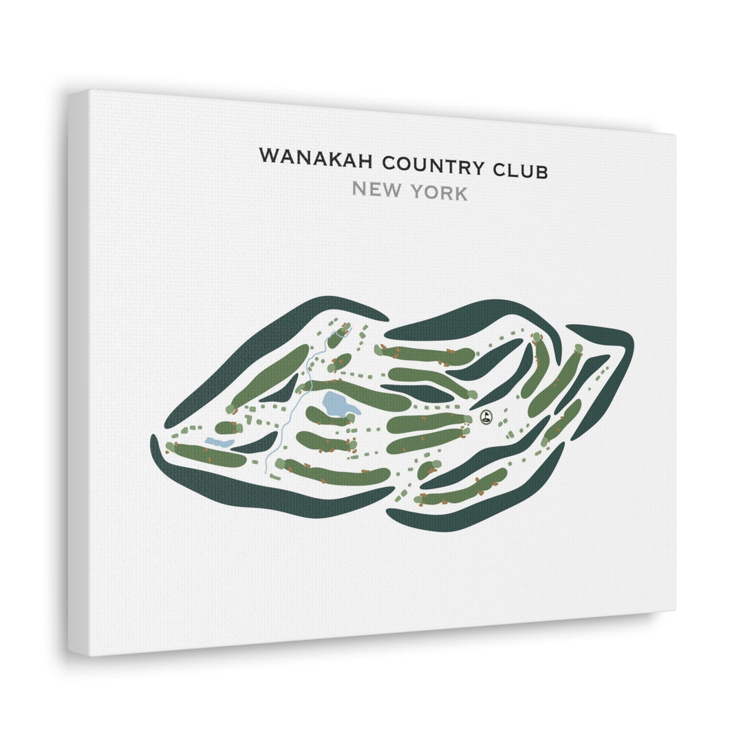 Wanakah Country Club, New York - Printed Golf Courses