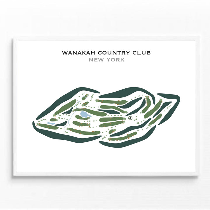 Wanakah Country Club, New York - Printed Golf Courses