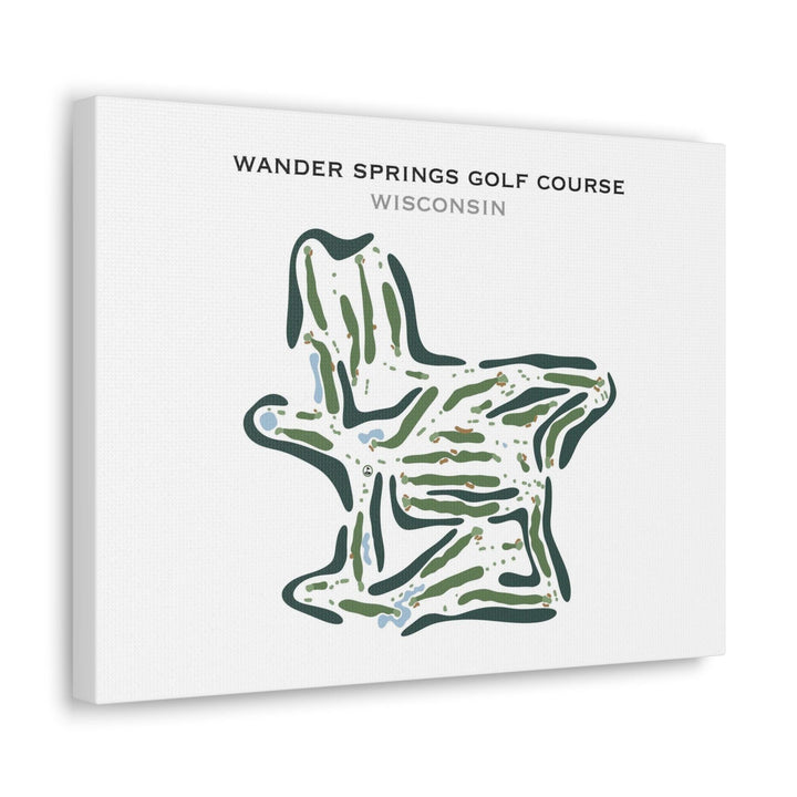 Wander Springs Golf Course, Wisconsin - Golf Course Prints