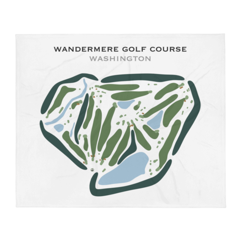 Wandermere Golf Course, Washington - Printed Golf Courses