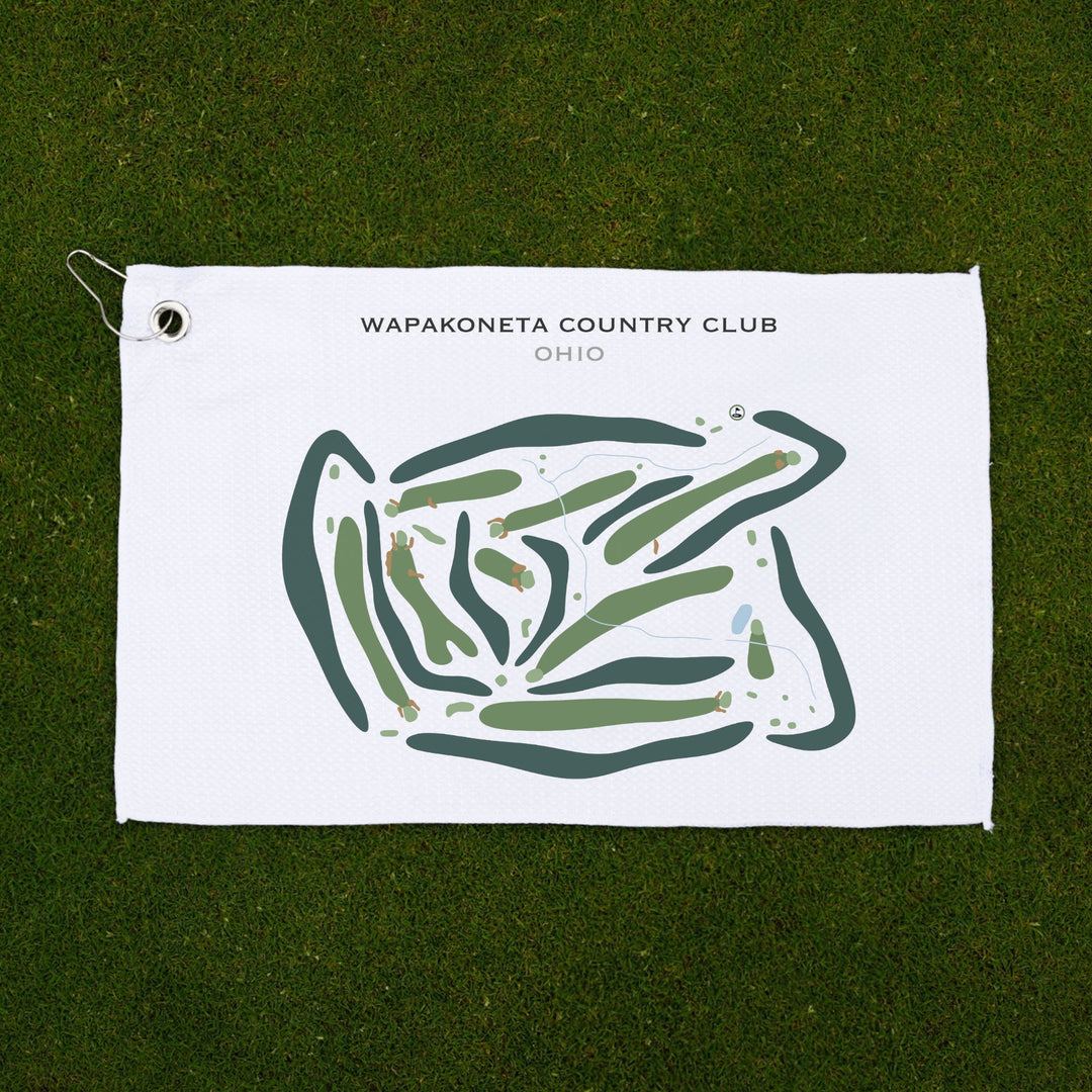 Wapakoneta Country Club, Ohio - Printed Golf Courses