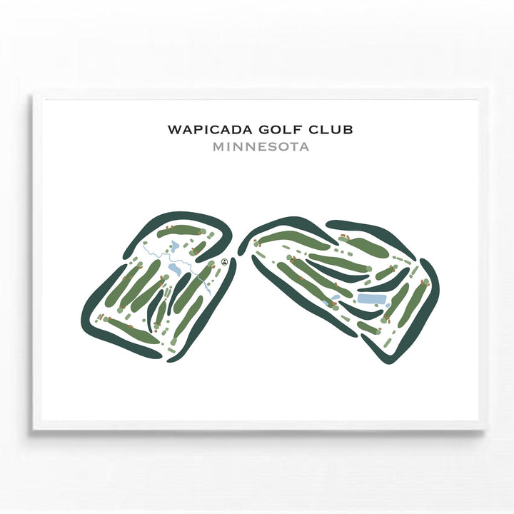 Wapicada Golf Club, Minnesota - Printed Golf Courses