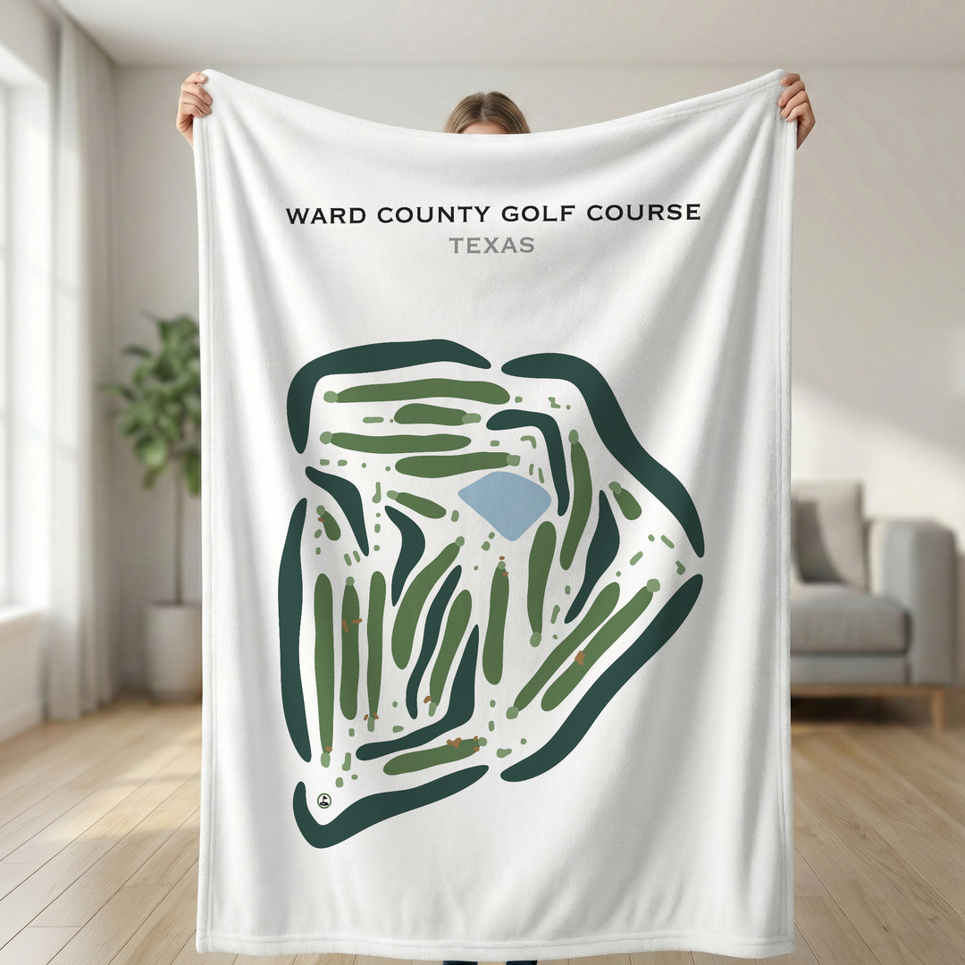 Ward County Golf Course, Texas - Printed Golf Courses