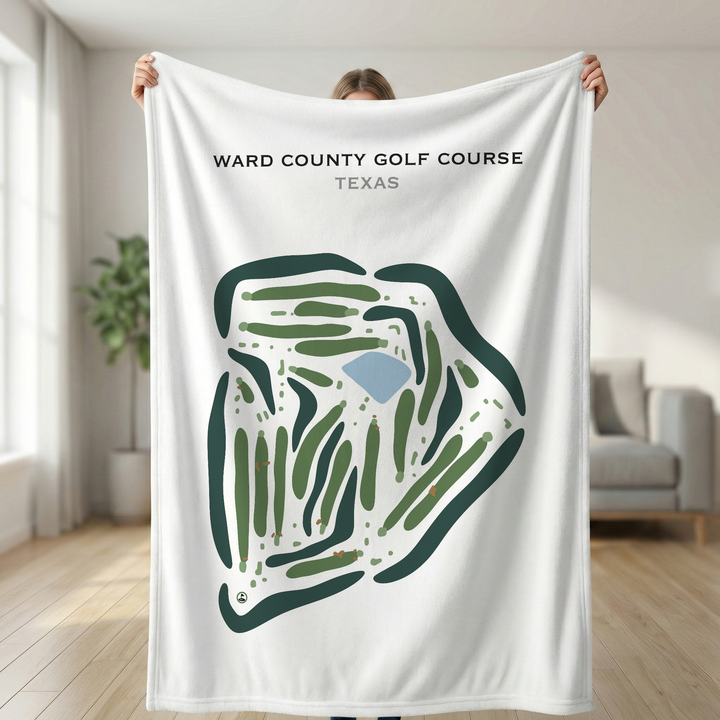Ward County Golf Course, Texas - Printed Golf Courses