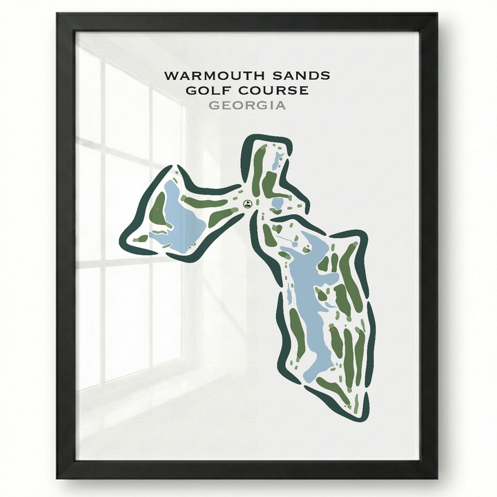 Warmouth Sands Golf Course, Georgia - Printed Golf Courses