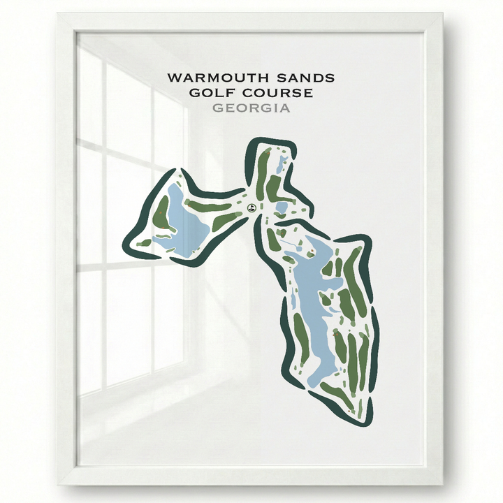 Warmouth Sands Golf Course, Georgia - Printed Golf Courses