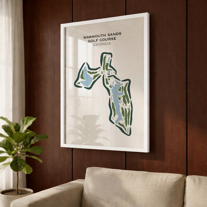 Warmouth Sands Golf Course, Georgia - Printed Golf Courses