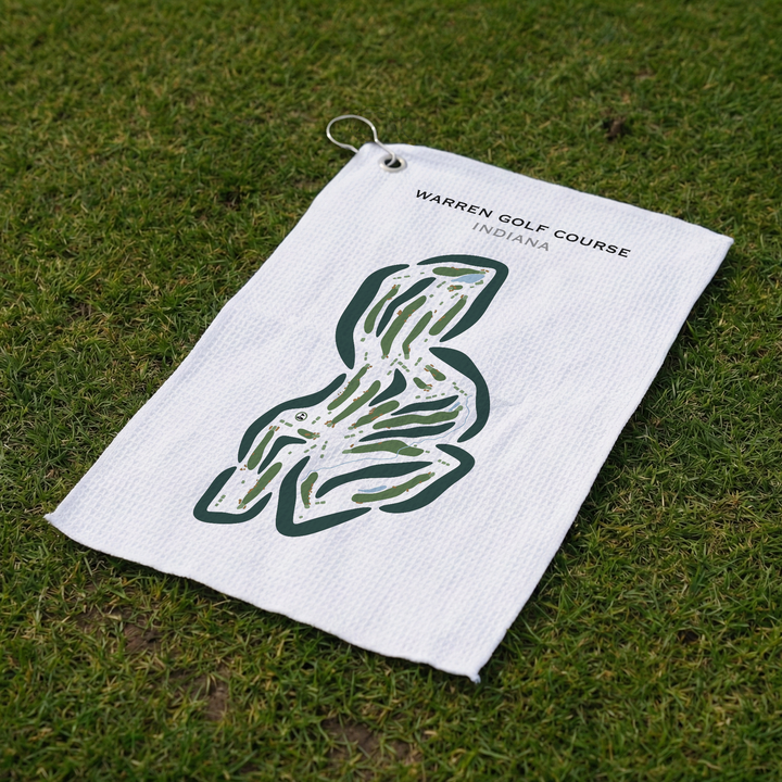 Warren Golf Course, Indiana - Printed Golf Courses