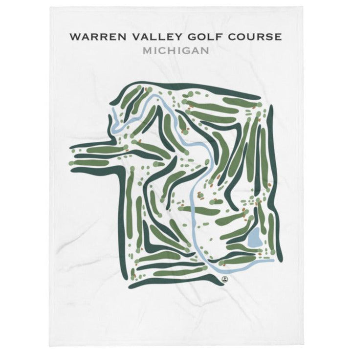 Warren Valley Golf Course, Michigan - Printed Golf Courses - Golf Course Prints