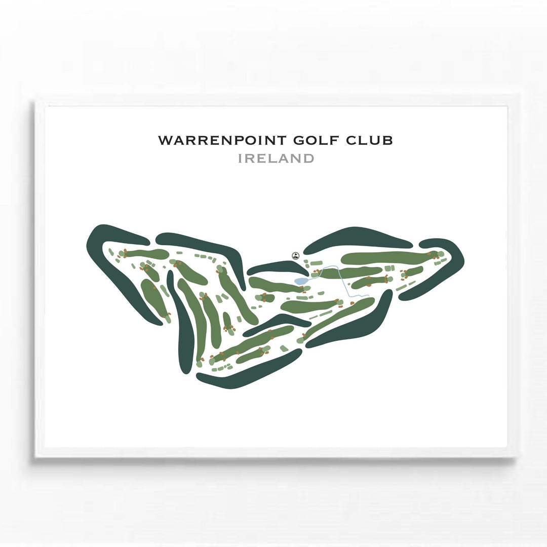 Warrenpoint Golf Club, Ireland - Printed Golf Courses