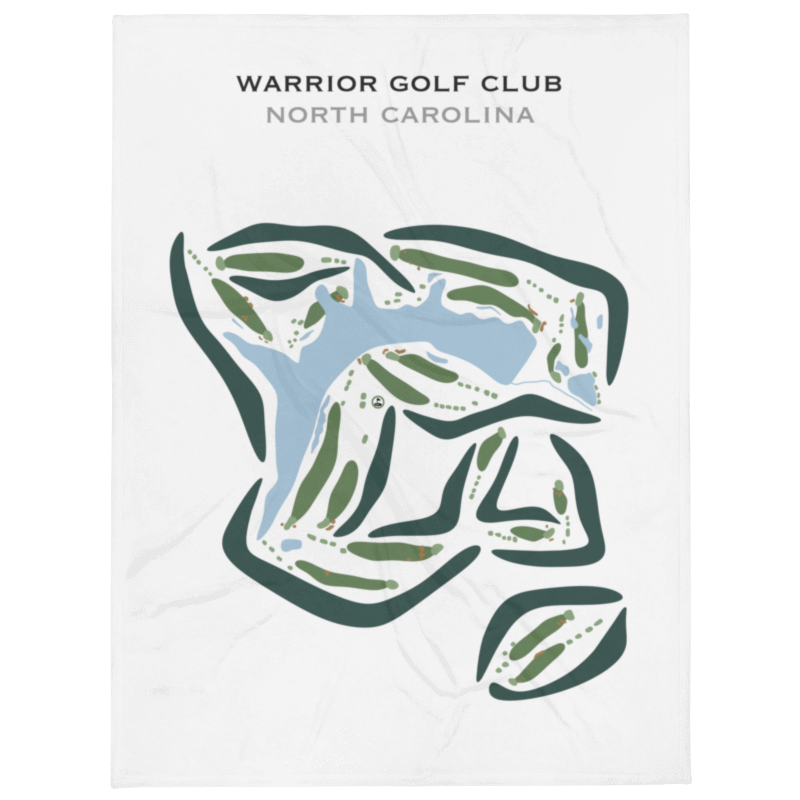 Warrior Golf Club, North Carolina - Printed Golf Courses