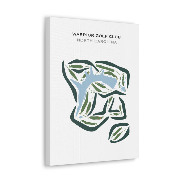 Warrior Golf Club, North Carolina - Printed Golf Courses