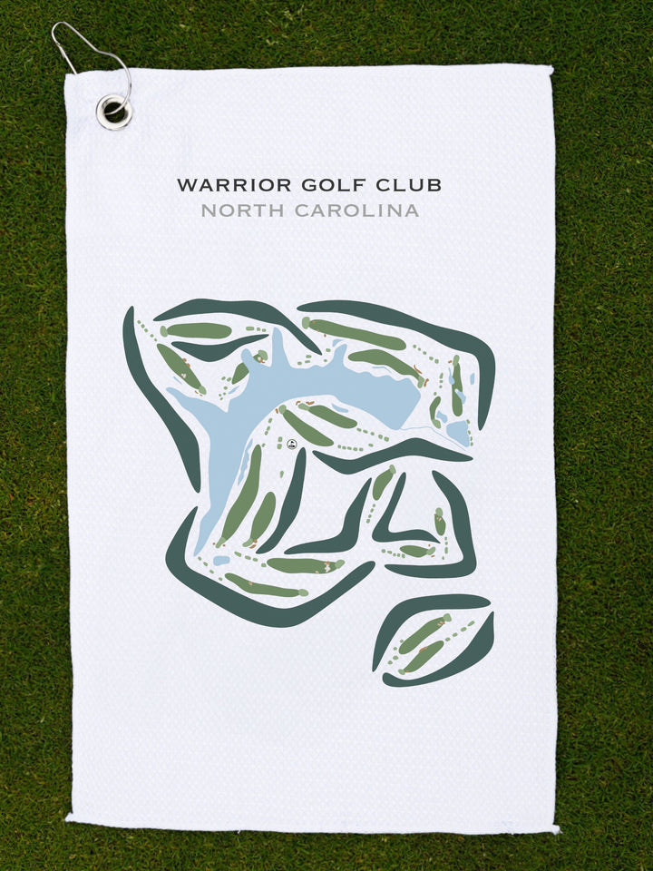 Warrior Golf Club, North Carolina - Printed Golf Courses