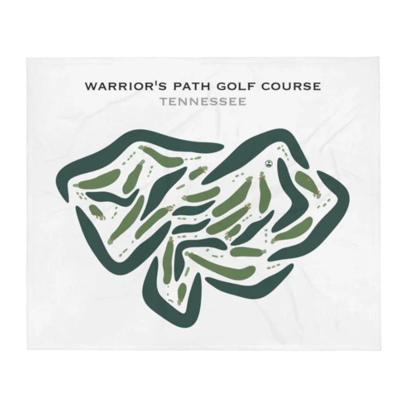 Warriors' Path Golf Course, Tennessee - Printed Golf Courses