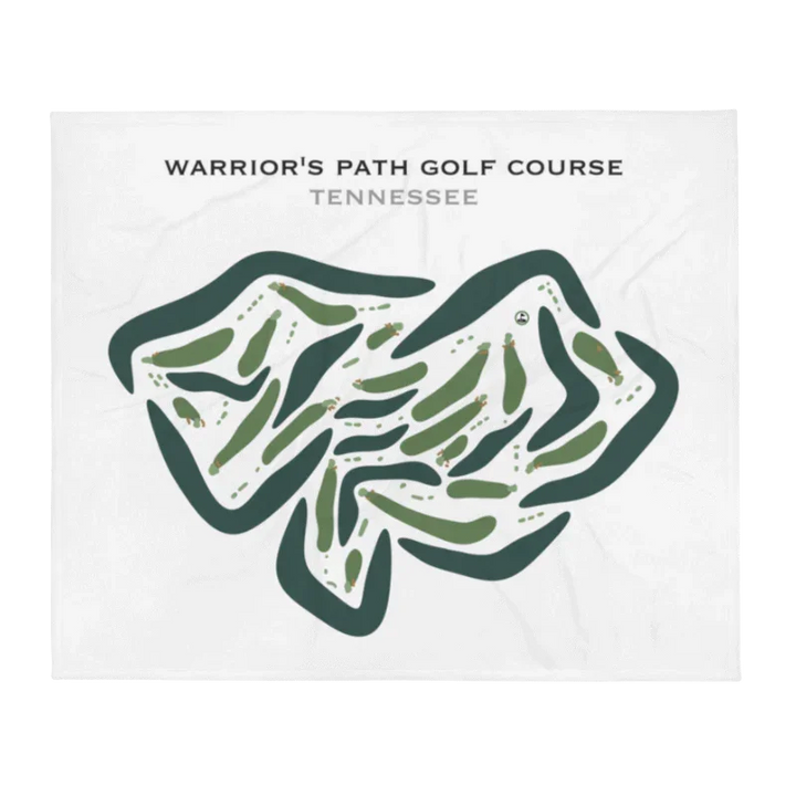Warriors' Path Golf Course, Tennessee - Printed Golf Courses