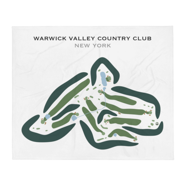Warwick Valley Country Club, New York - Printed Golf Courses