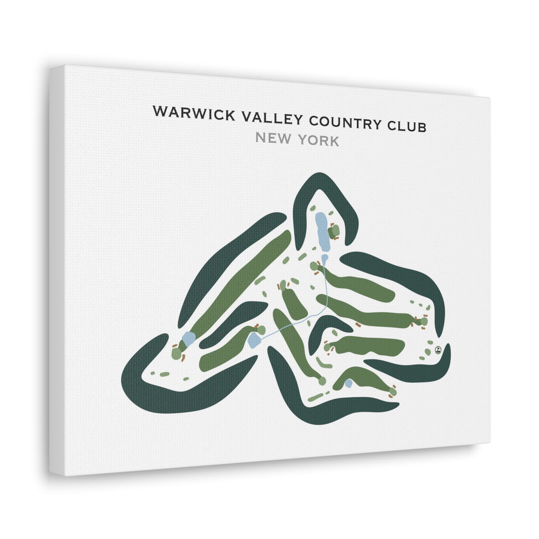 Warwick Valley Country Club, New York - Printed Golf Courses
