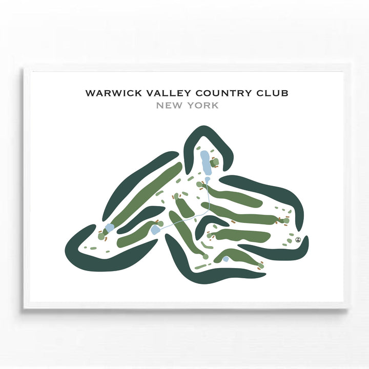 Warwick Valley Country Club, New York - Printed Golf Courses