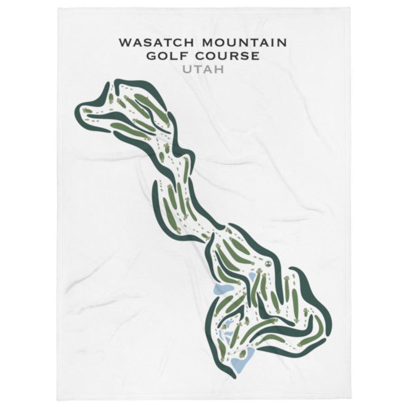 Wasatch Mountain Golf Course, Midway Utah - Printed Golf Courses - Golf Course Prints