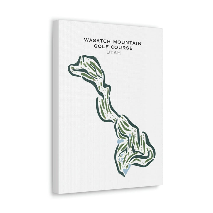 Wasatch Mountain Golf Course, Midway Utah - Printed Golf Courses - Golf Course Prints