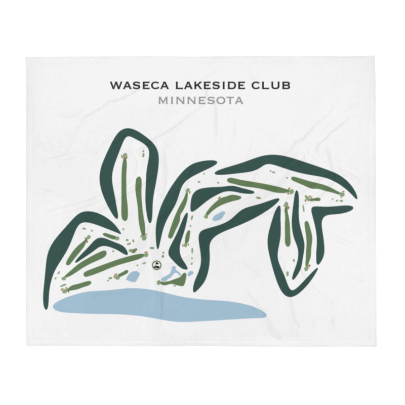 Waseca Country Club, Minnesota - Printed Golf Courses