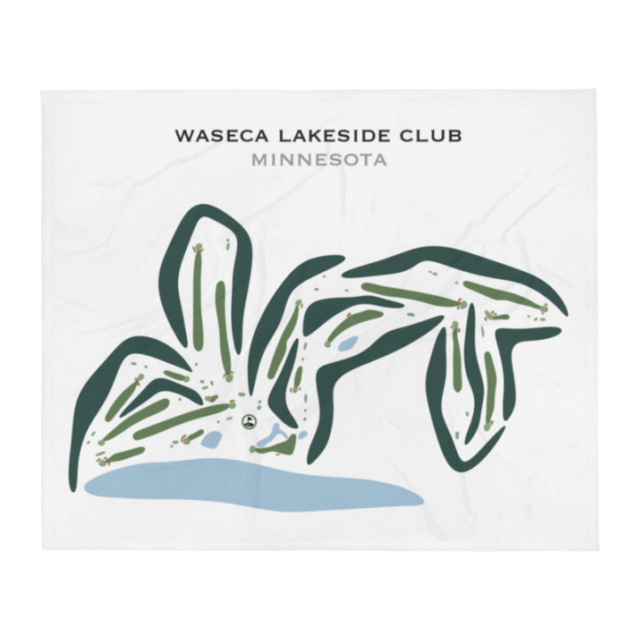 Waseca Country Club, Minnesota - Printed Golf Courses