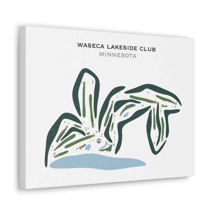 Waseca Country Club, Minnesota - Printed Golf Courses