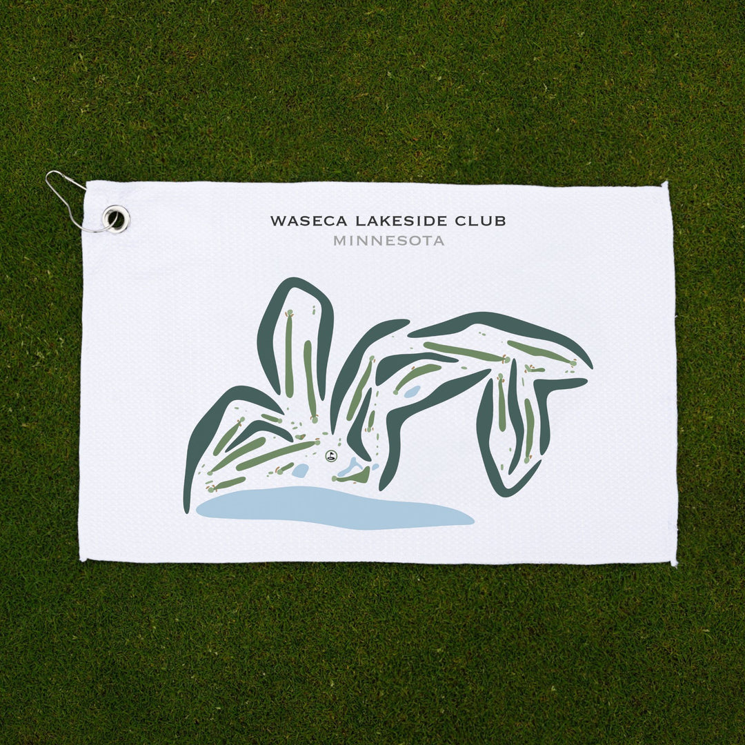 Waseca Country Club, Minnesota - Printed Golf Courses