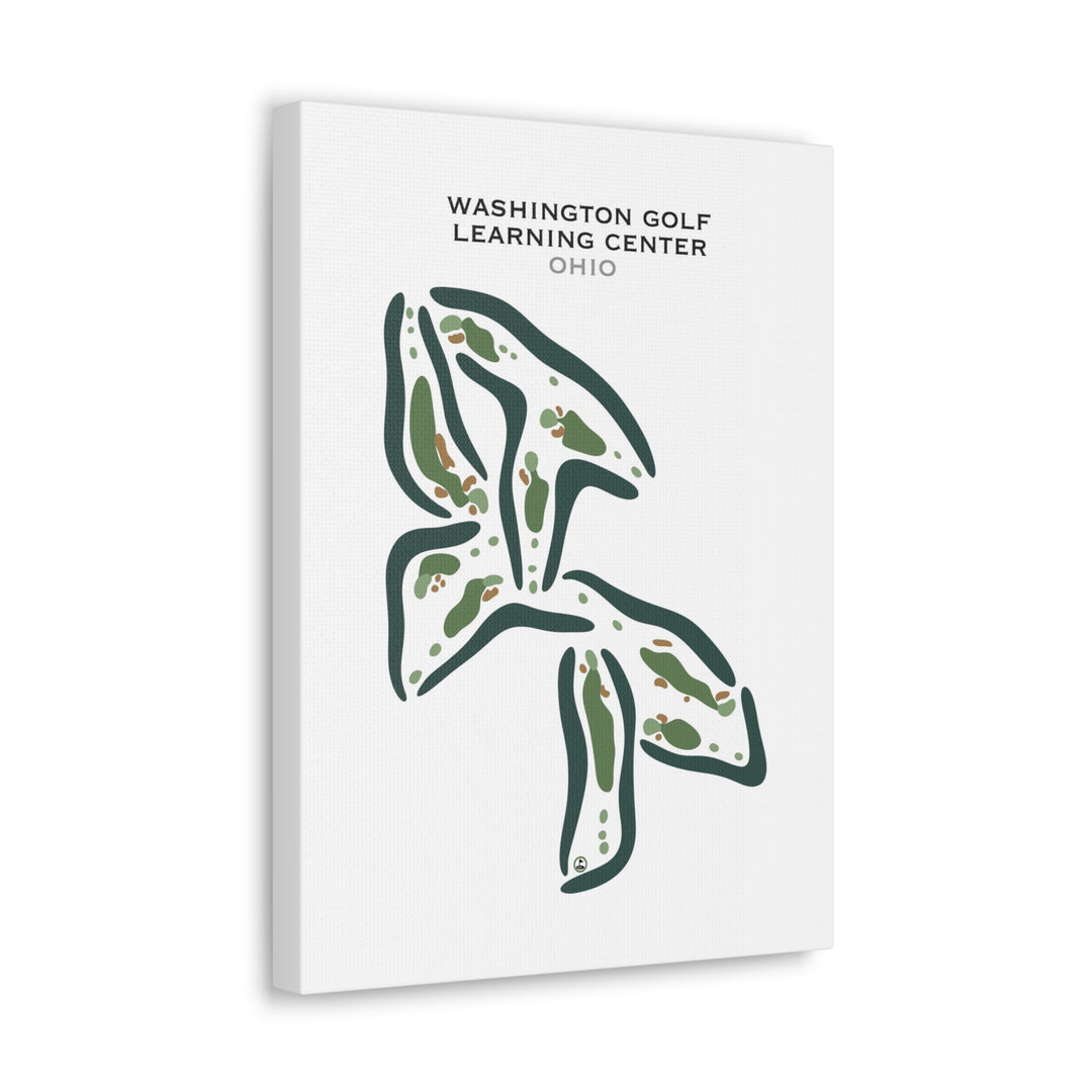 Washington Golf Learning Center, Ohio - Printed Golf Courses