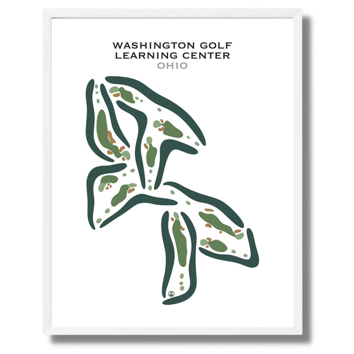 Washington Golf Learning Center, Ohio - Printed Golf Courses
