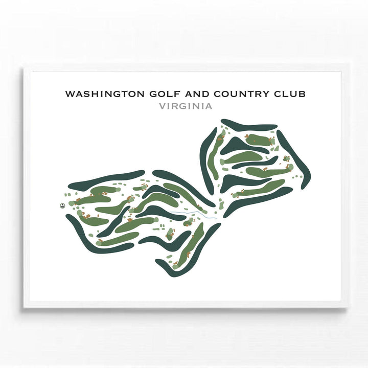 Washington Golf & Country Club, Virginia - Golf Course Prints