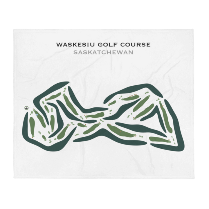 Waskesiu Golf Course, Saskatchewan, Canada - Printed Golf Courses