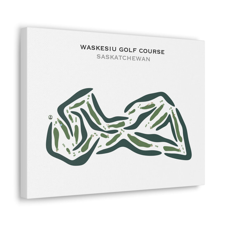 Waskesiu Golf Course, Saskatchewan, Canada - Printed Golf Courses