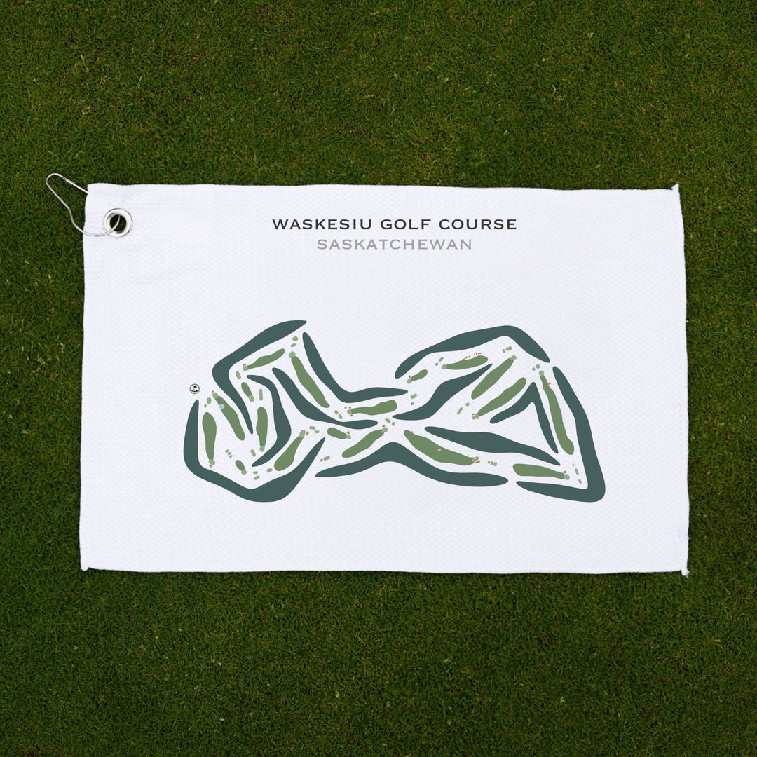 Waskesiu Golf Course, Saskatchewan, Canada - Printed Golf Courses